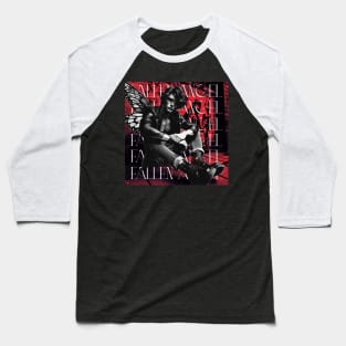 Fallen Angel Graphic Baseball T-Shirt